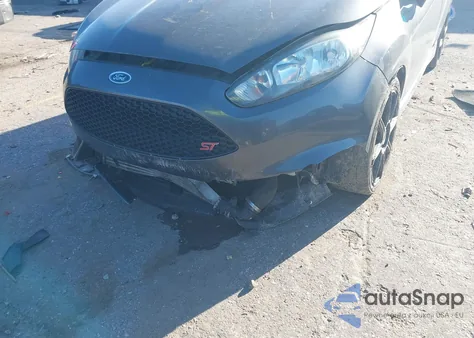 2018 Ford Fiesta St из США, поврежденный, VIN 3FADP4GX1JM104931